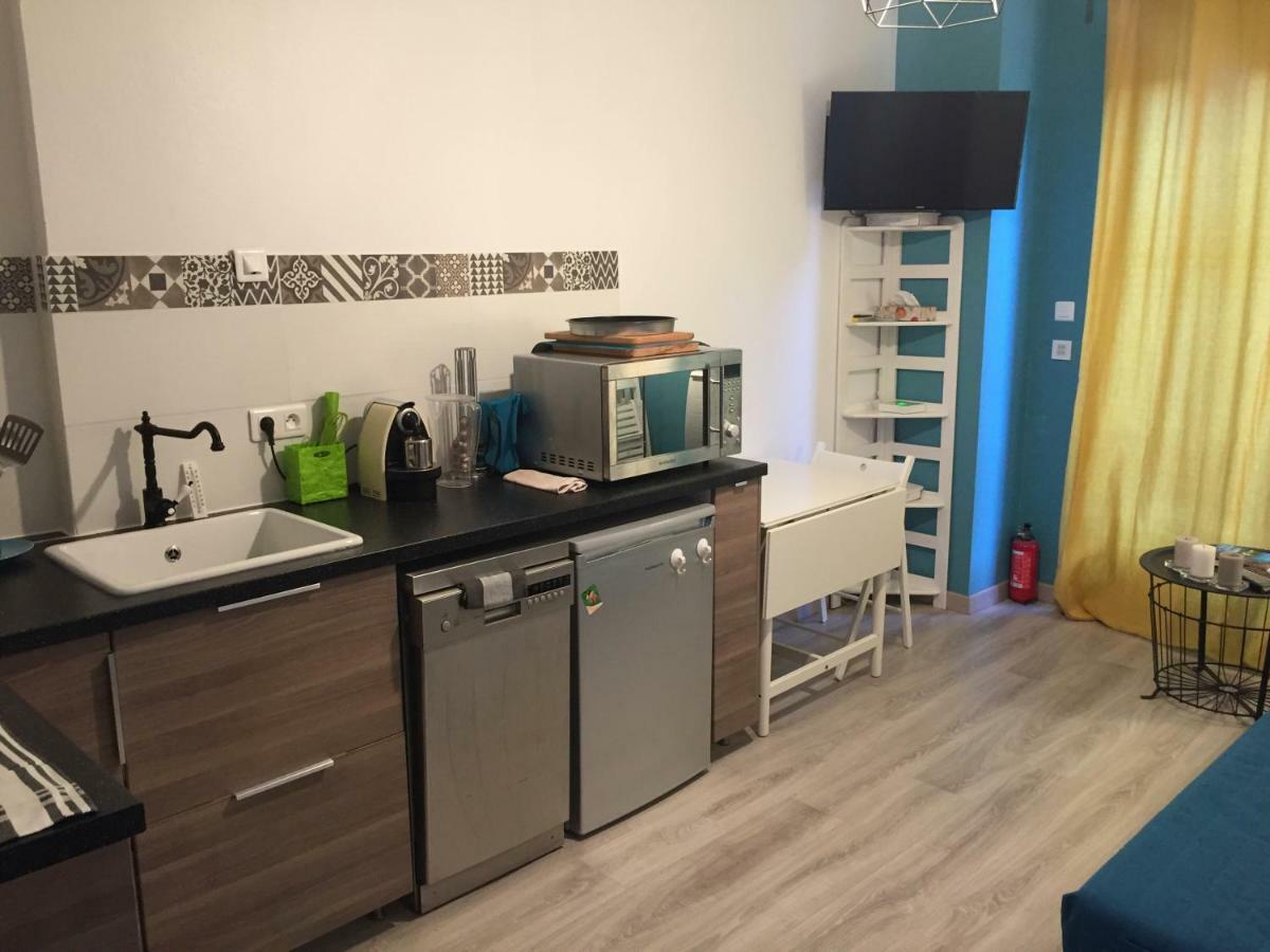 Les Meubles De Luchon - La Perle Bleue - Centre Luchon, Beau T2, 2 A 4 Personnes, Wifi Apartment Bagneres-de-Luchon Luaran gambar