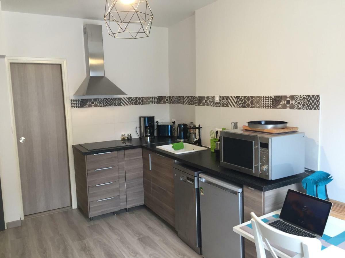 Les Meubles De Luchon - La Perle Bleue - Centre Luchon, Beau T2, 2 A 4 Personnes, Wifi Apartment Bagneres-de-Luchon Luaran gambar